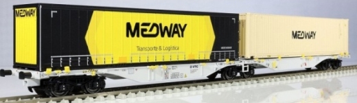 X-trains XT-2390002 - H0 - Containerwagen Medway, Ep. VI